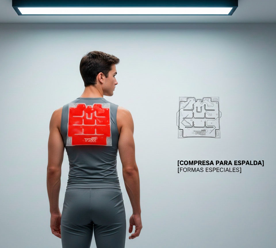 Compresa especial para espalda